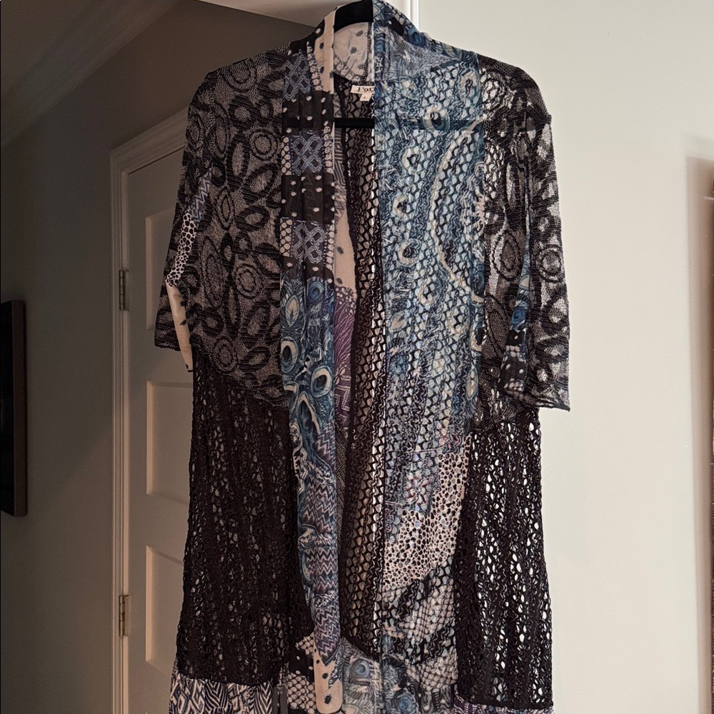 Blue And Black Coverup
